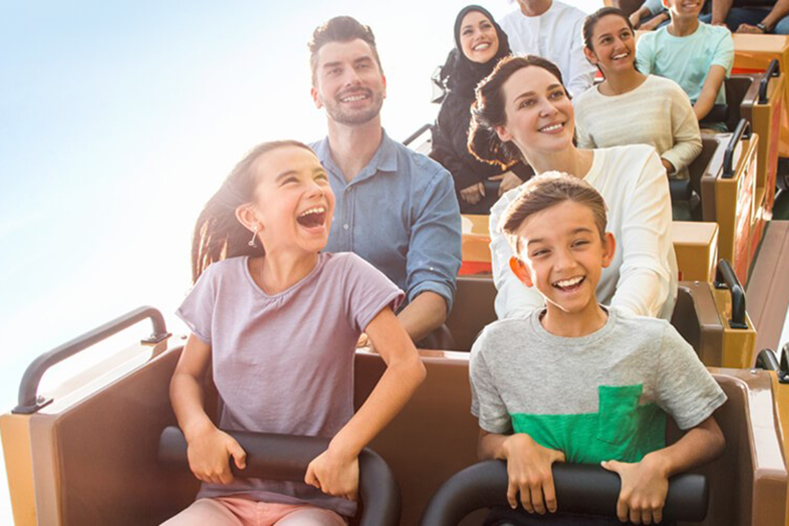 Новогодние приключения в Dubai Parks & Resort!
