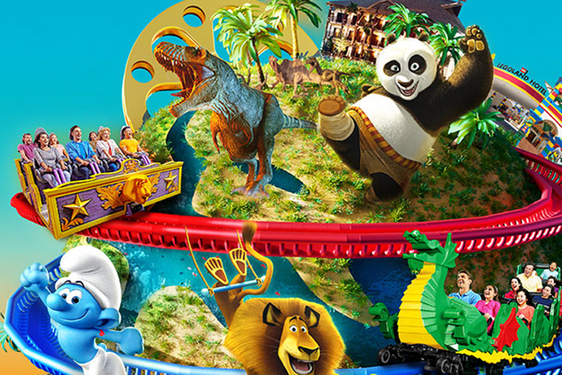 Детям - бесплатно! В Dubai Parks and Resorts